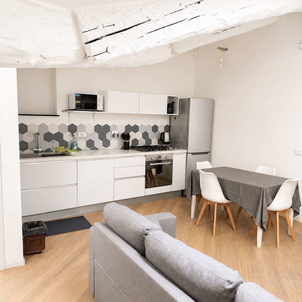 Angolo cucina di Mansarda Mazzini